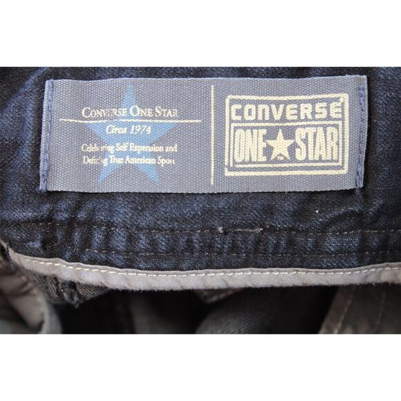 Y2K Blue Denim Converse One Star Mini Skirt - Picture 5 of 5